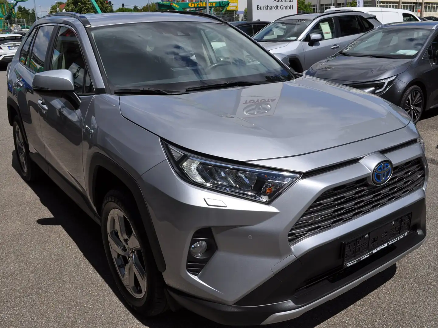 Toyota RAV 4 Hybrid 4x4 Team Deutschland Grigio - 2