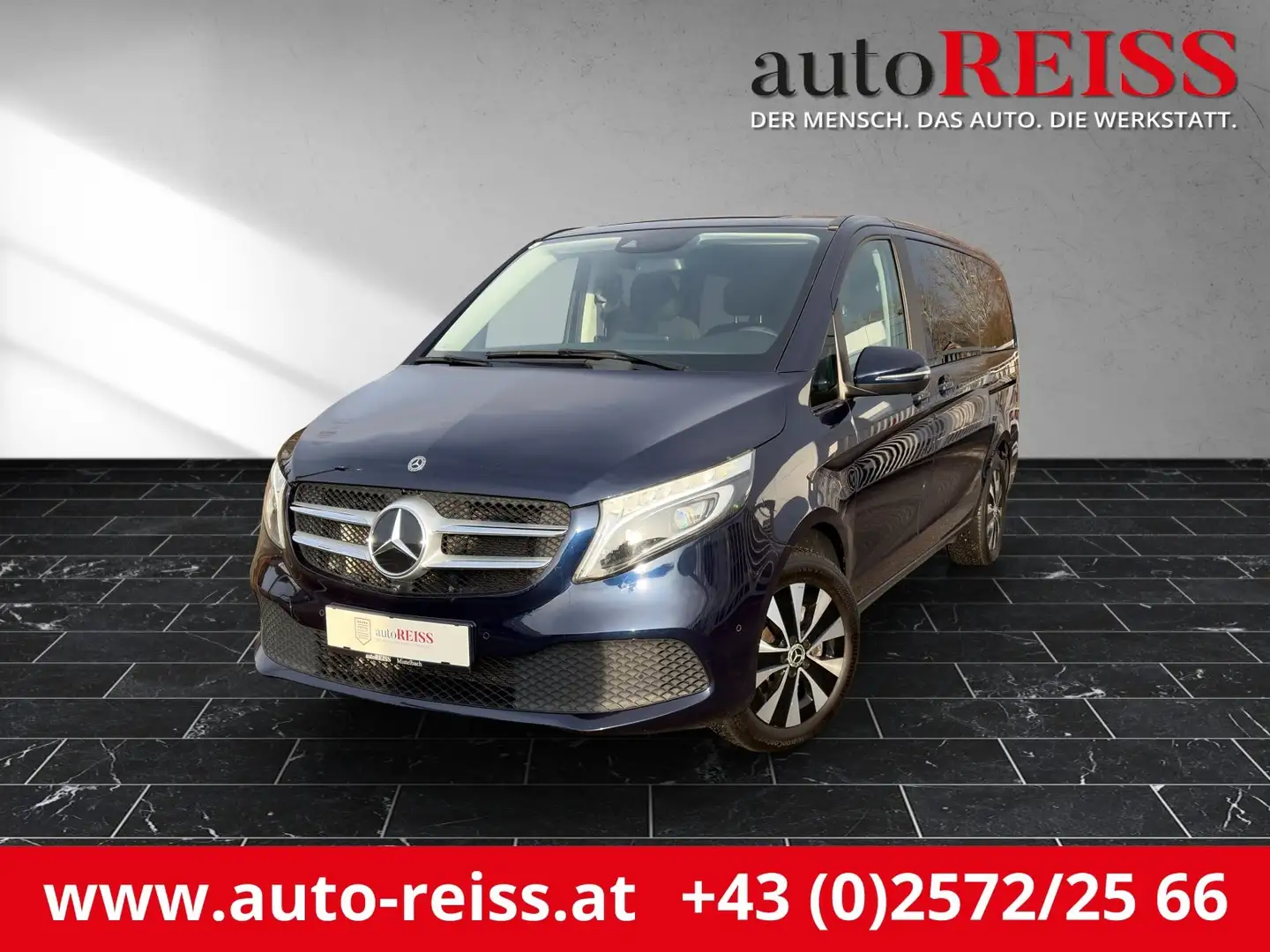 Mercedes-Benz V 220 V 220 d 4MATIC lang Blau - 1