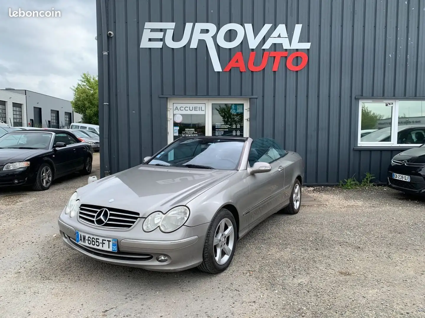 Mercedes-Benz CLK Classe Mercedes benz 200k cabriolet avant-garde bv6 - 1