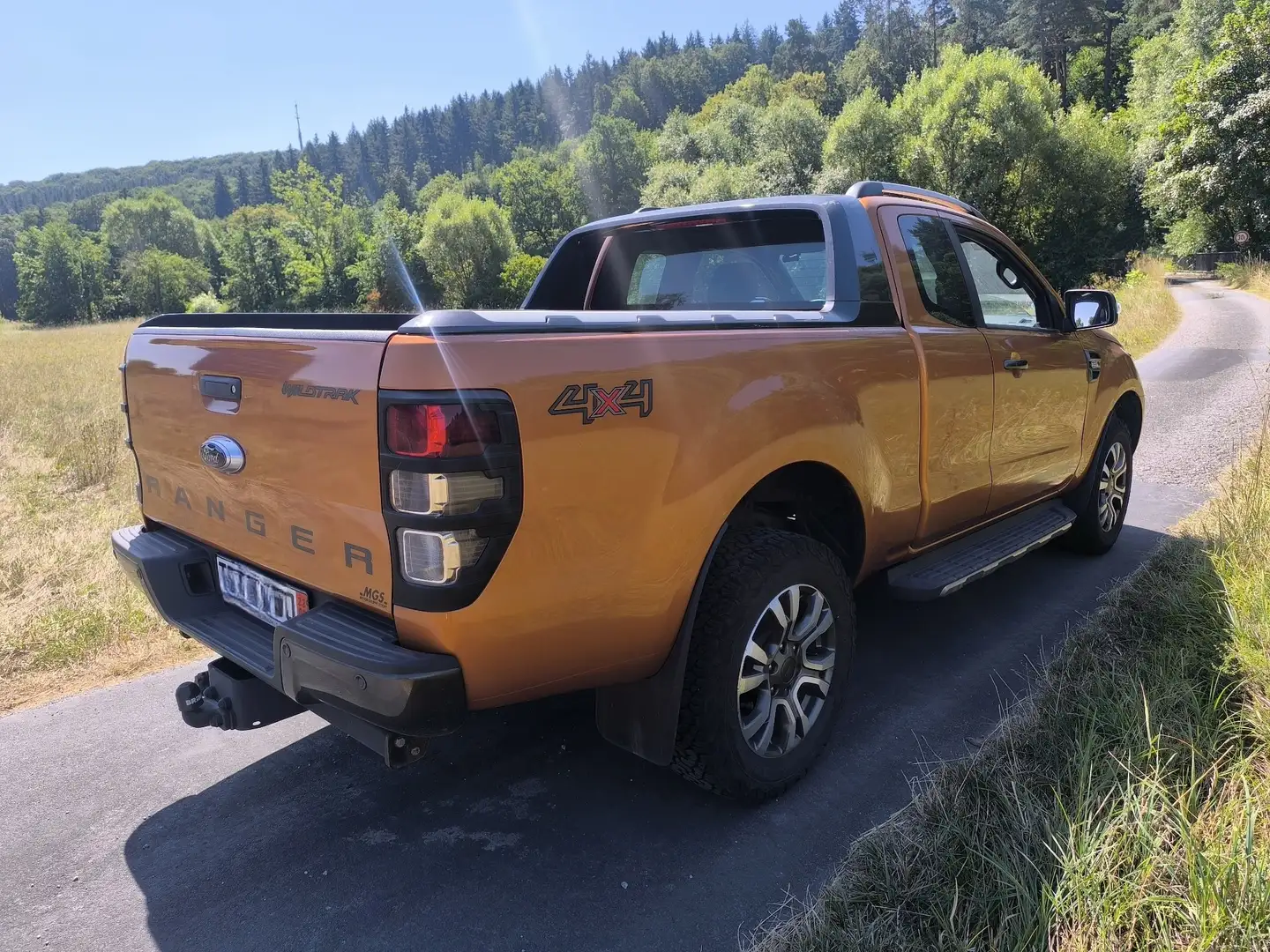 Ford Ranger 3.2TDCI DCb. Wildtrak 4x4 Aut. Naranja - 2