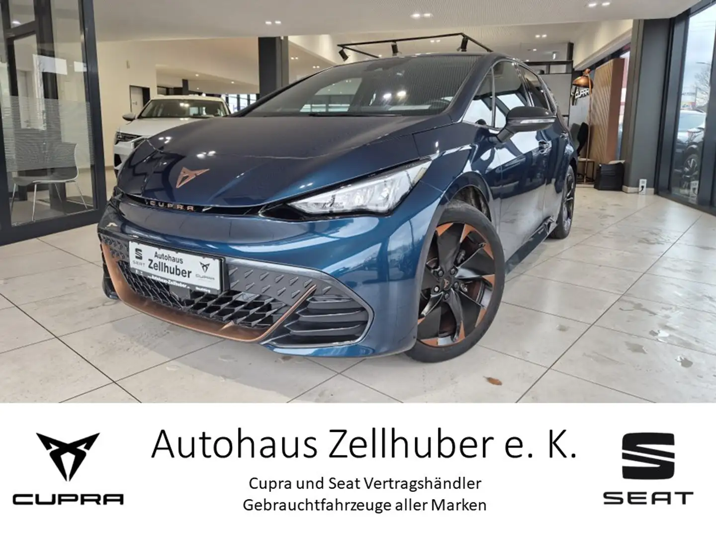 CUPRA Born 150kW/58kWh *Navi*Sitzheizung*Keyless* Blau - 1