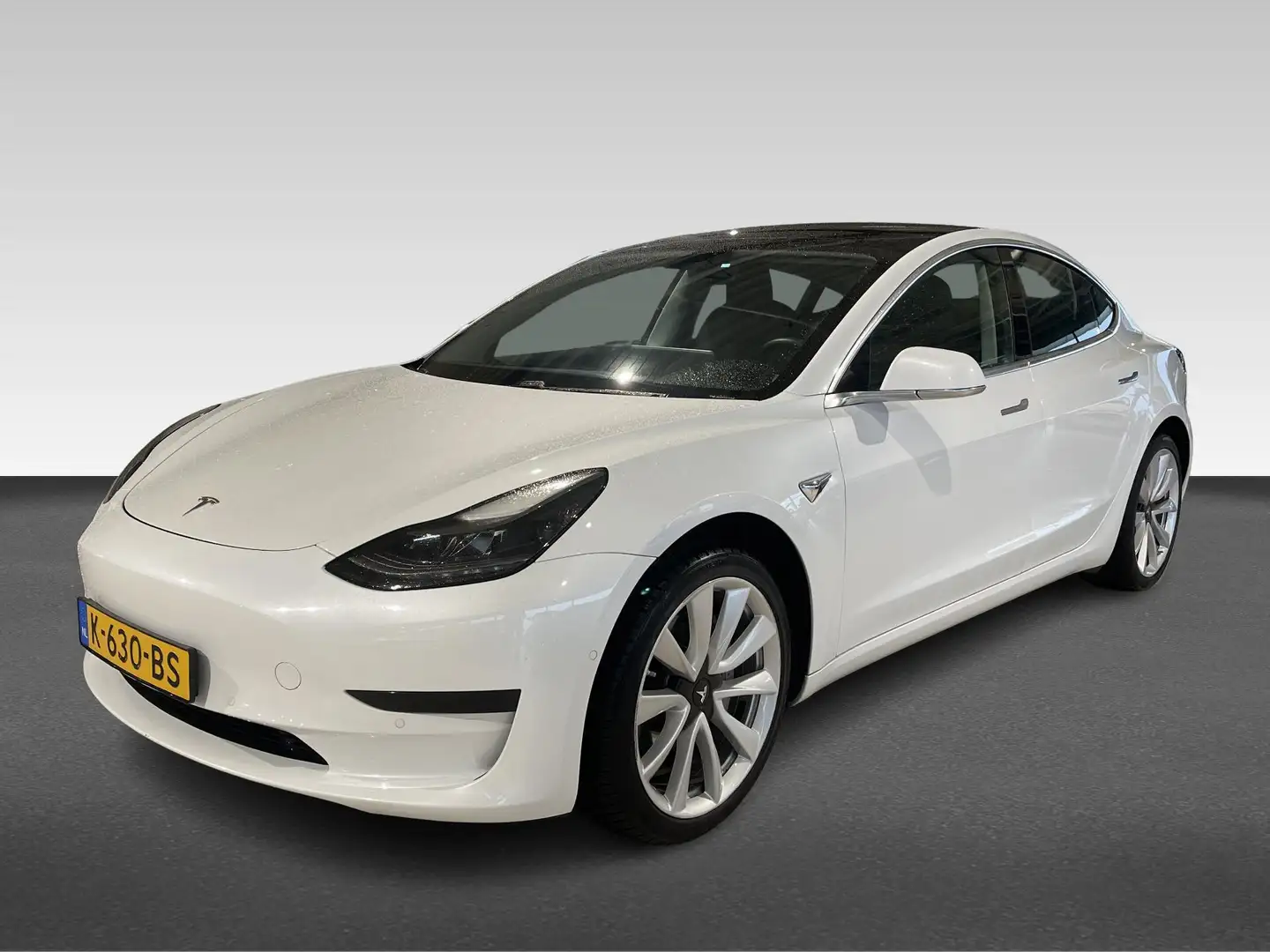 Tesla Model 3 Standard Plus RWD | SOH 89.4% | Pano | Lederen Bek Wit - 1