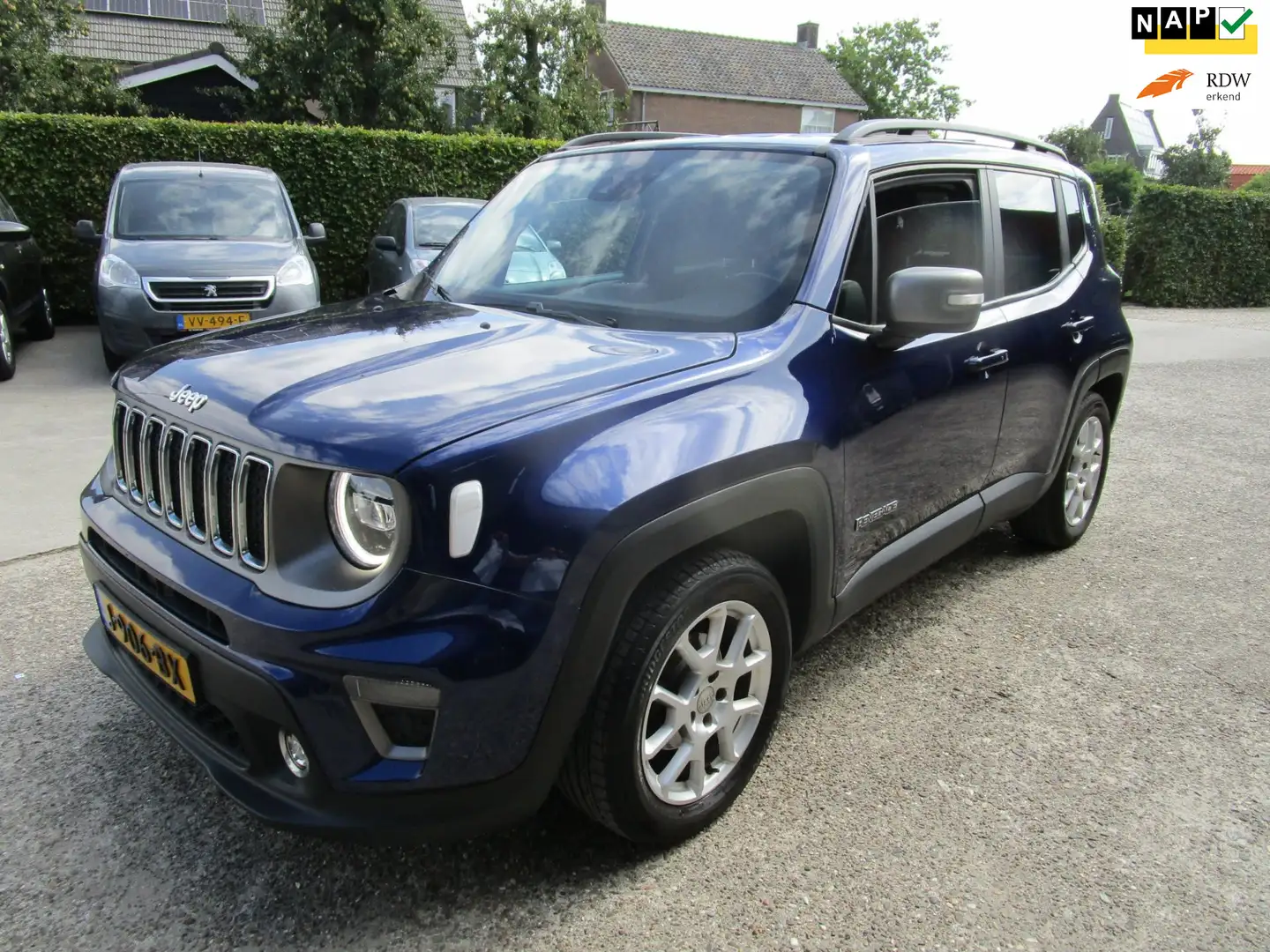 Jeep Renegade 1.0T-e Freedom clima, trekhaak, lm, navi ,mooi Blauw - 1