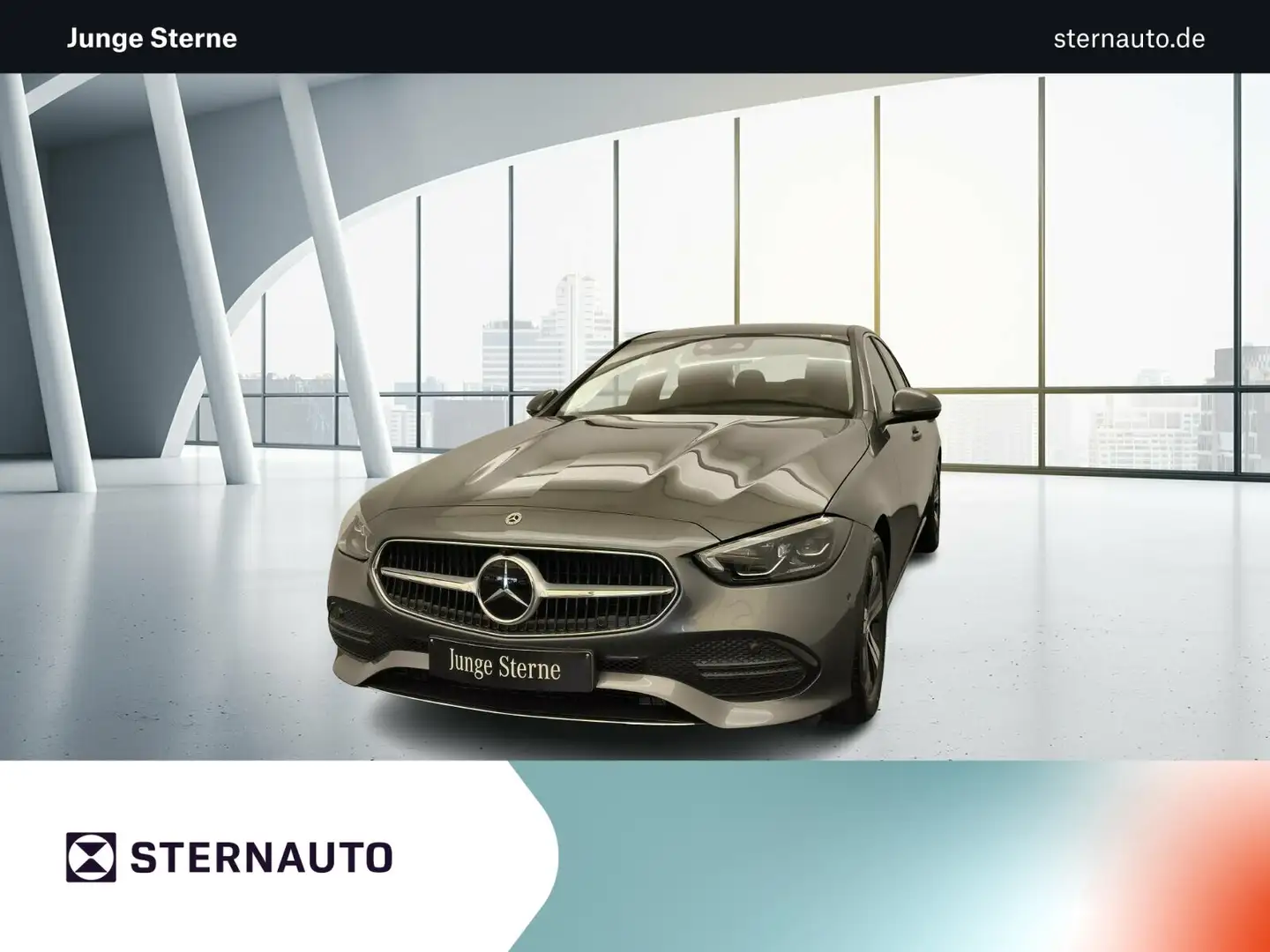 Mercedes-Benz C 180 C 180 Avantgarde Advanced FahrassiPlus 360Cam Avan Grau - 1