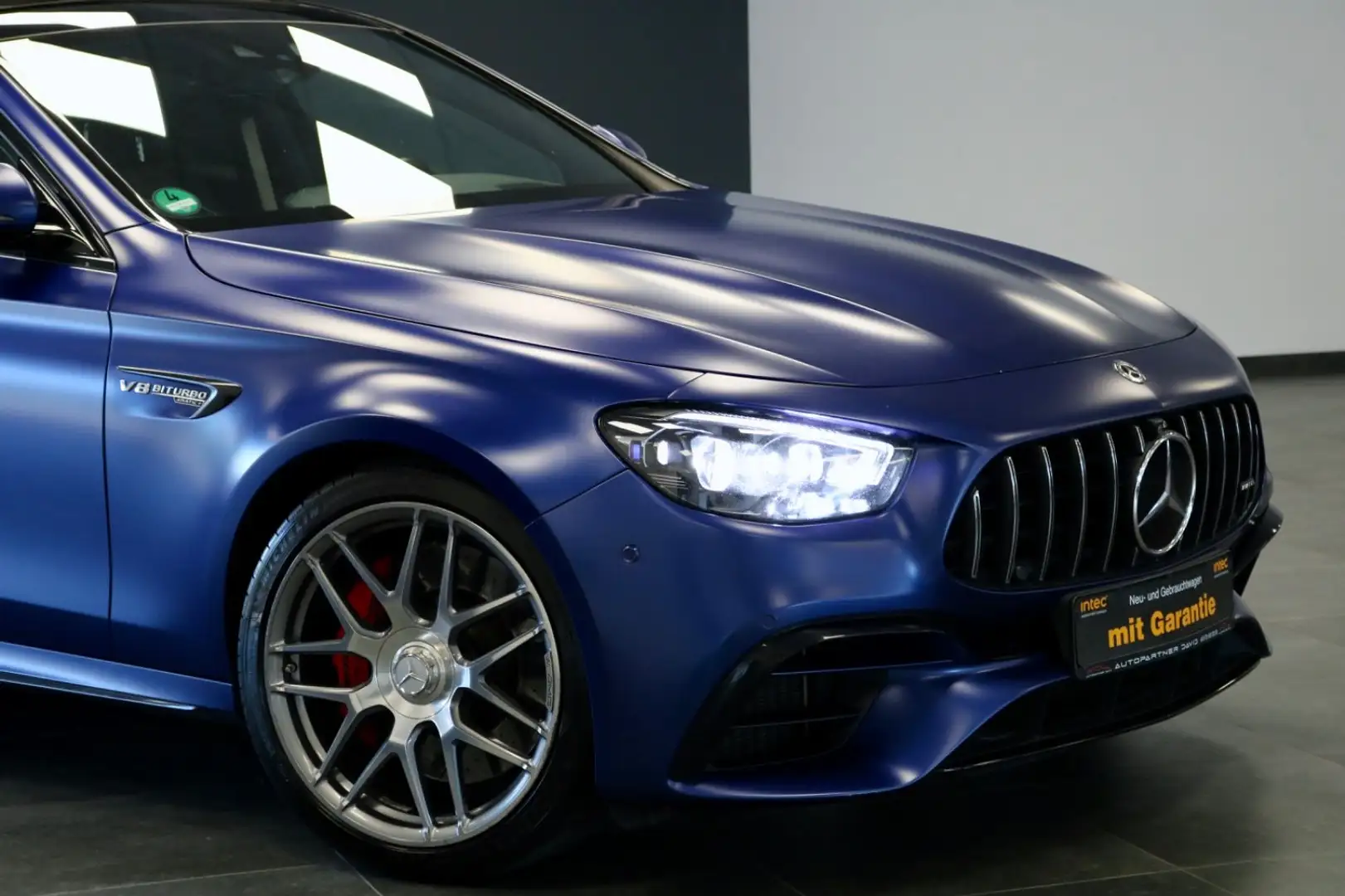 Mercedes-Benz E 63 AMG E63 S AMG 4Matic+/HEADUP/PANO/360°/BURMESTER Bleu - 2