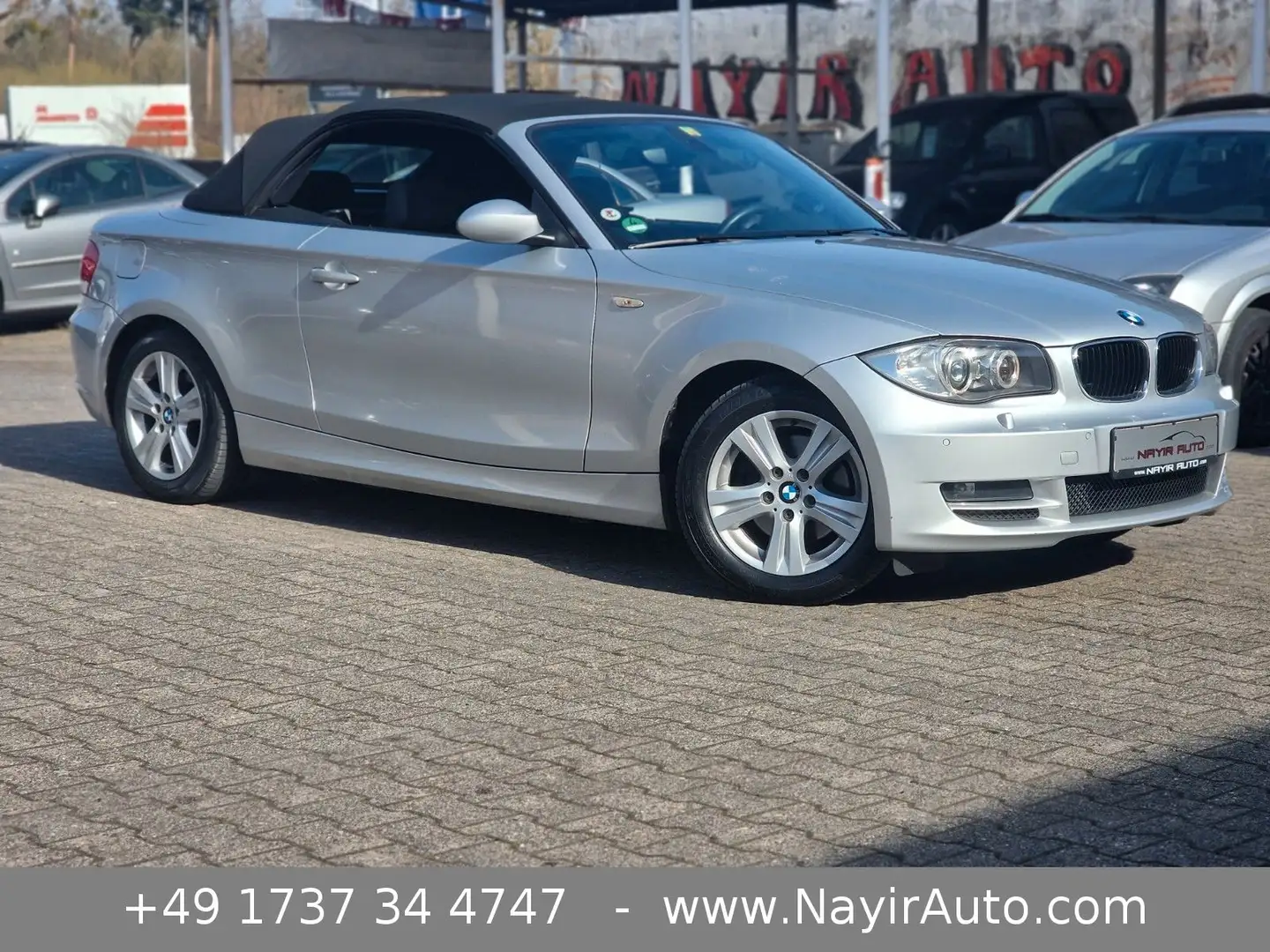 BMW 120 d Cabrio|Leder|Xenon|Pdc|8xBereift|M Lenkrad Silber - 2