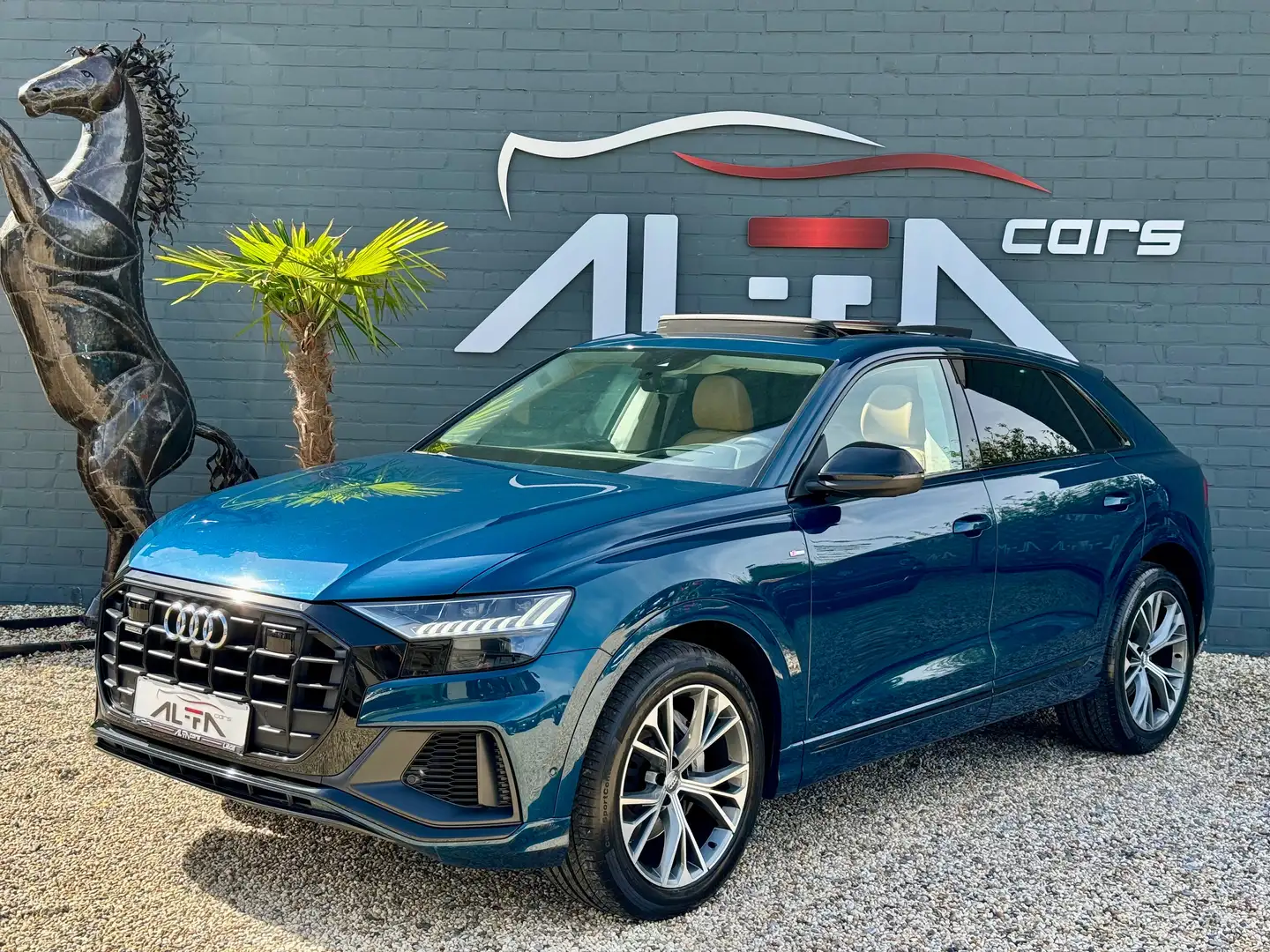 Audi Q8 50 TDi Quattro S line**Tva**Garantie✅ Bleu - 2