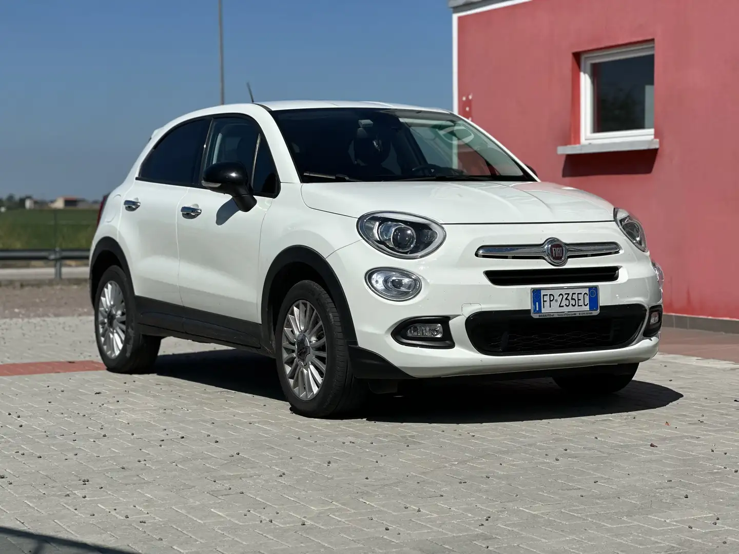Fiat 500X 500X 1.6 mjt Lounge 4x2 120cv my17 Blanc - 1