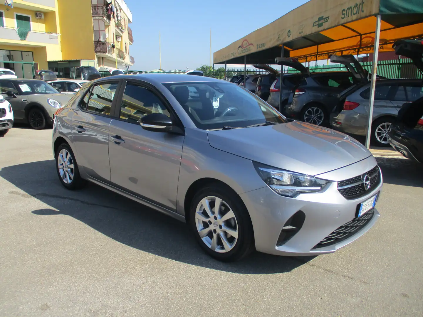 Opel Corsa CORSA 1.2 BENZINA 75CV E6D 5P APPENA TAGLIANDATA Grigio - 1