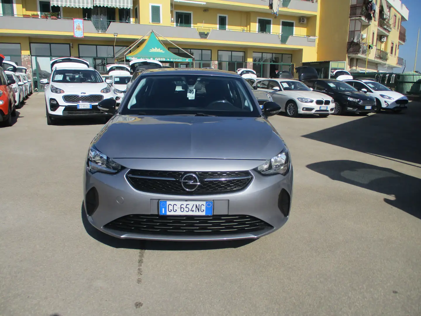 Opel Corsa CORSA 1.2 BENZINA 75CV E6D 5P APPENA TAGLIANDATA Grigio - 2