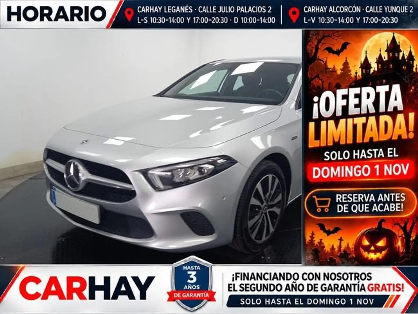 Mercedes-Benz A 250 E BUSINESS LINE 8G-DCT Gris - 1