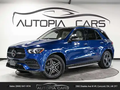 Blue 2021 Mercedes-Benz GLE SUV / Crossover All-Wheel Drive Automatic