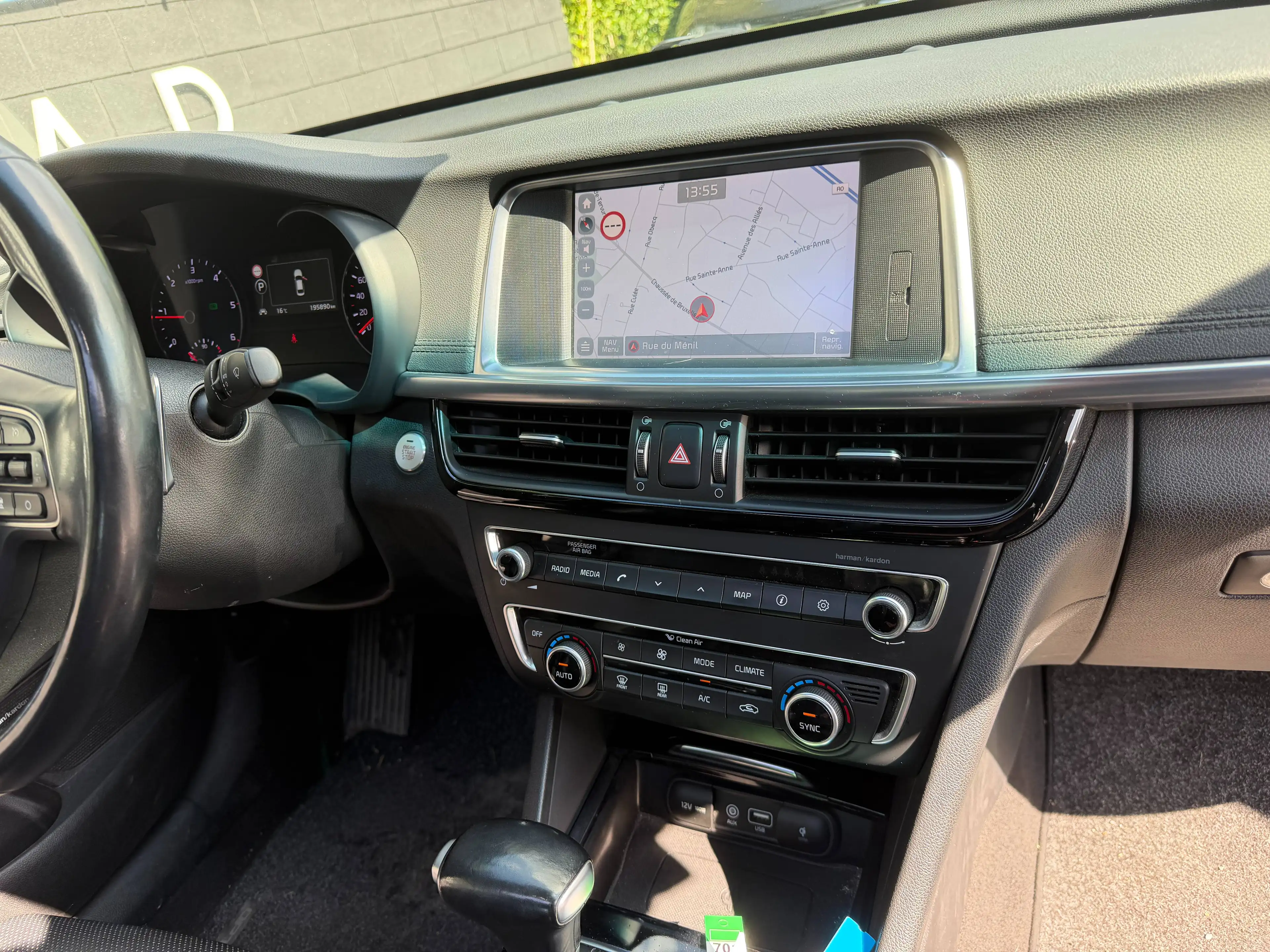 Kia Optima 1.7 CRDi+BOITE AUTO+NAVI+CAMERA+CUIR+TOIT OUVR+EU 6B — photo 13