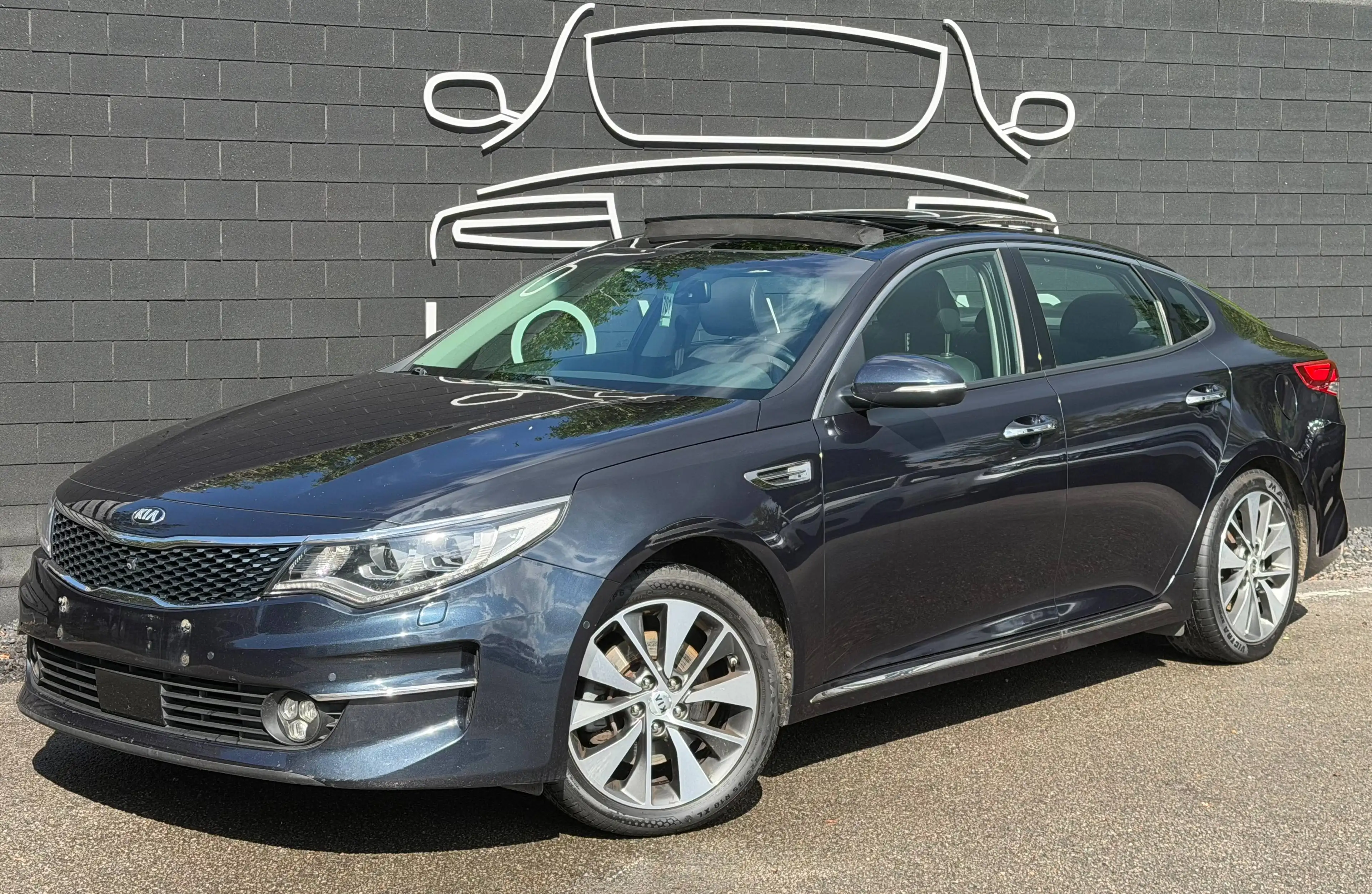 Kia Optima 1.7 CRDi+BOITE AUTO+NAVI+CAMERA+CUIR+TOIT OUVR+EU 6B