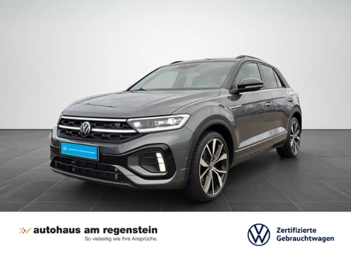 Volkswagen T-Roc 2.0TSI R-Line 4M Matrix/Kamera/beats/Navi Grau - 1