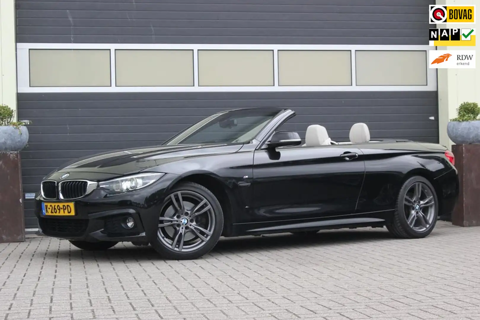 BMW 430 4-serie Cabrio 430i High Executive M Sport | Nekve Zwart - 1
