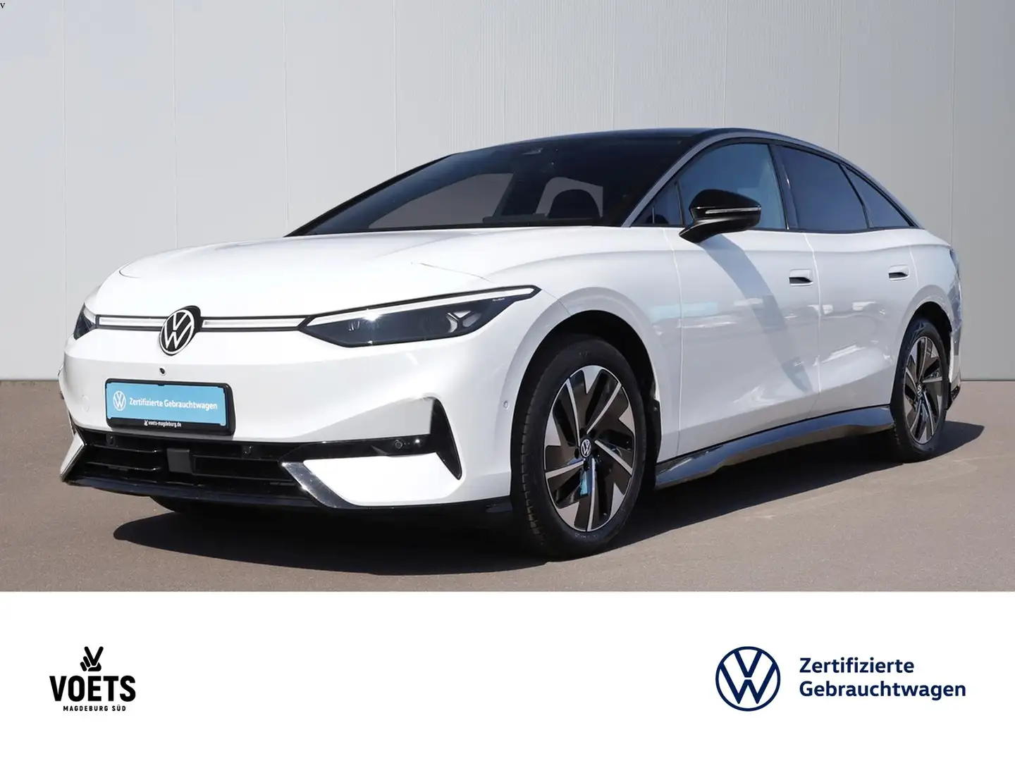 Volkswagen ID.7 PRO AHK+MATRIX-LED+NAVI+KAMERA+ACC+MASSAGE Fehér - 1
