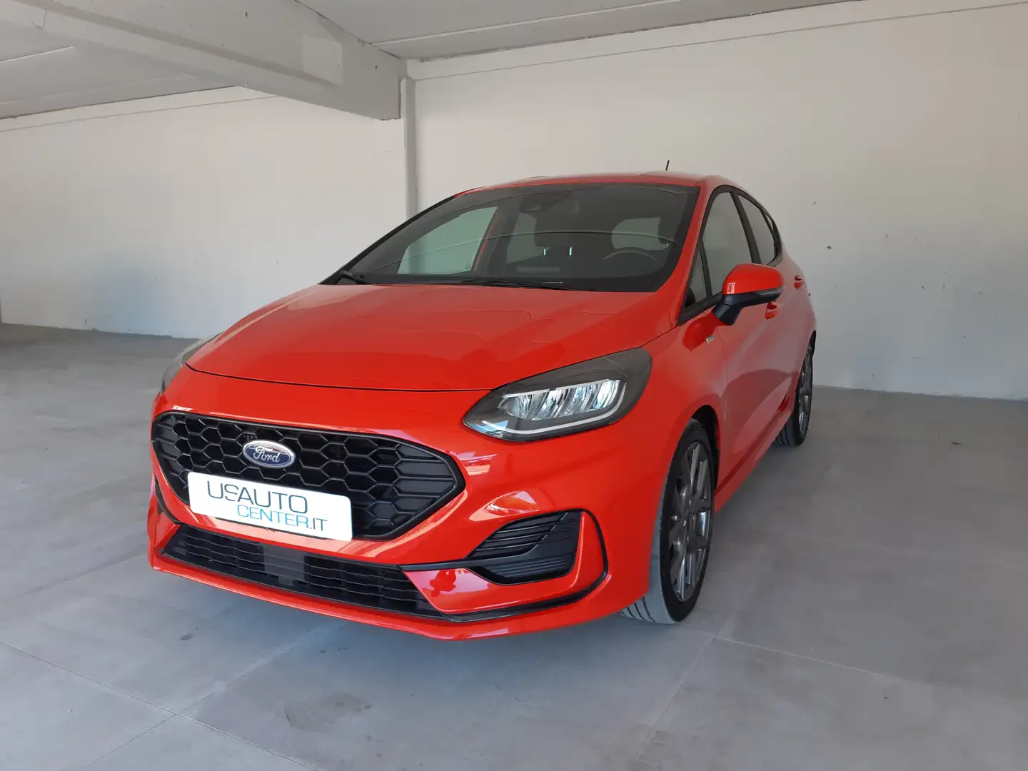 Ford Fiesta Fiesta VII 2022 5p 5p 1.0 ecoboost h ST-Line 125cv Rosso - 1