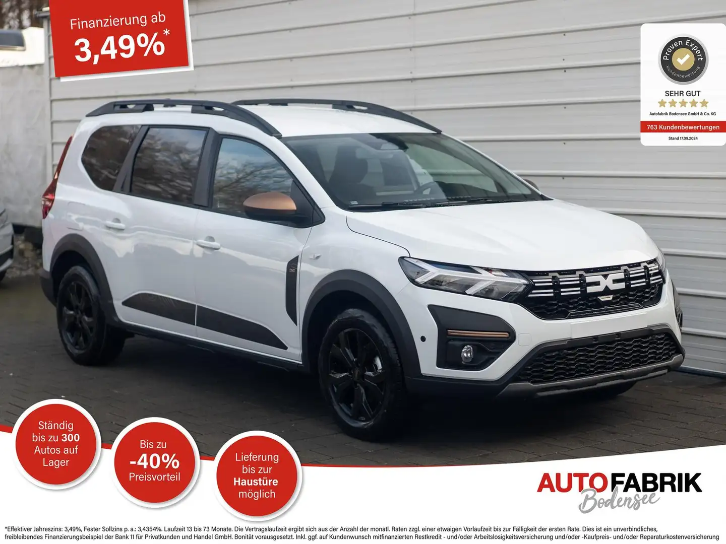 Dacia Jogger Extreme Plus TCe 110 *7-Sitzer*Navi*Kamera*SHZ Weiß - 1