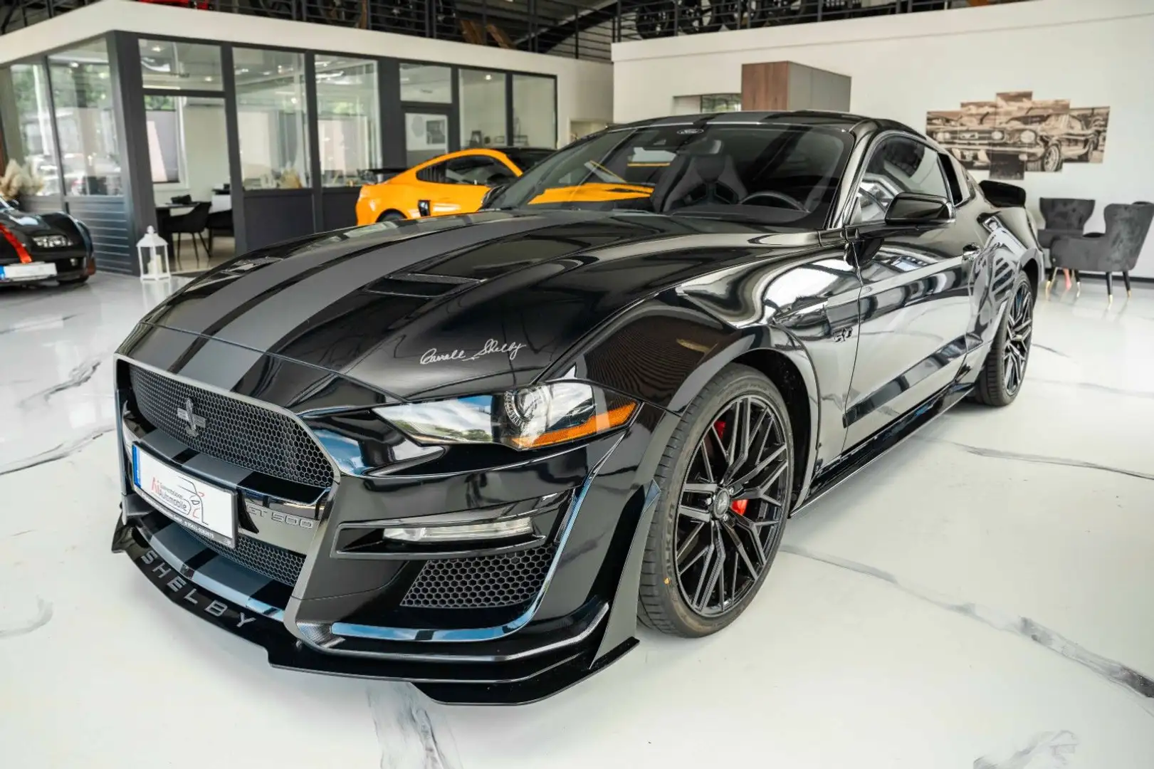 Ford Mustang GT 5,0 GT 500 SHELBY SOUNDANLAGE RECARO Schwarz - 1