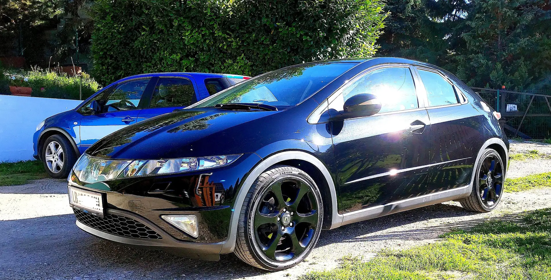 Honda Civic Civic 2,2 i-CTDi Sport DPF Sport Schwarz - 1