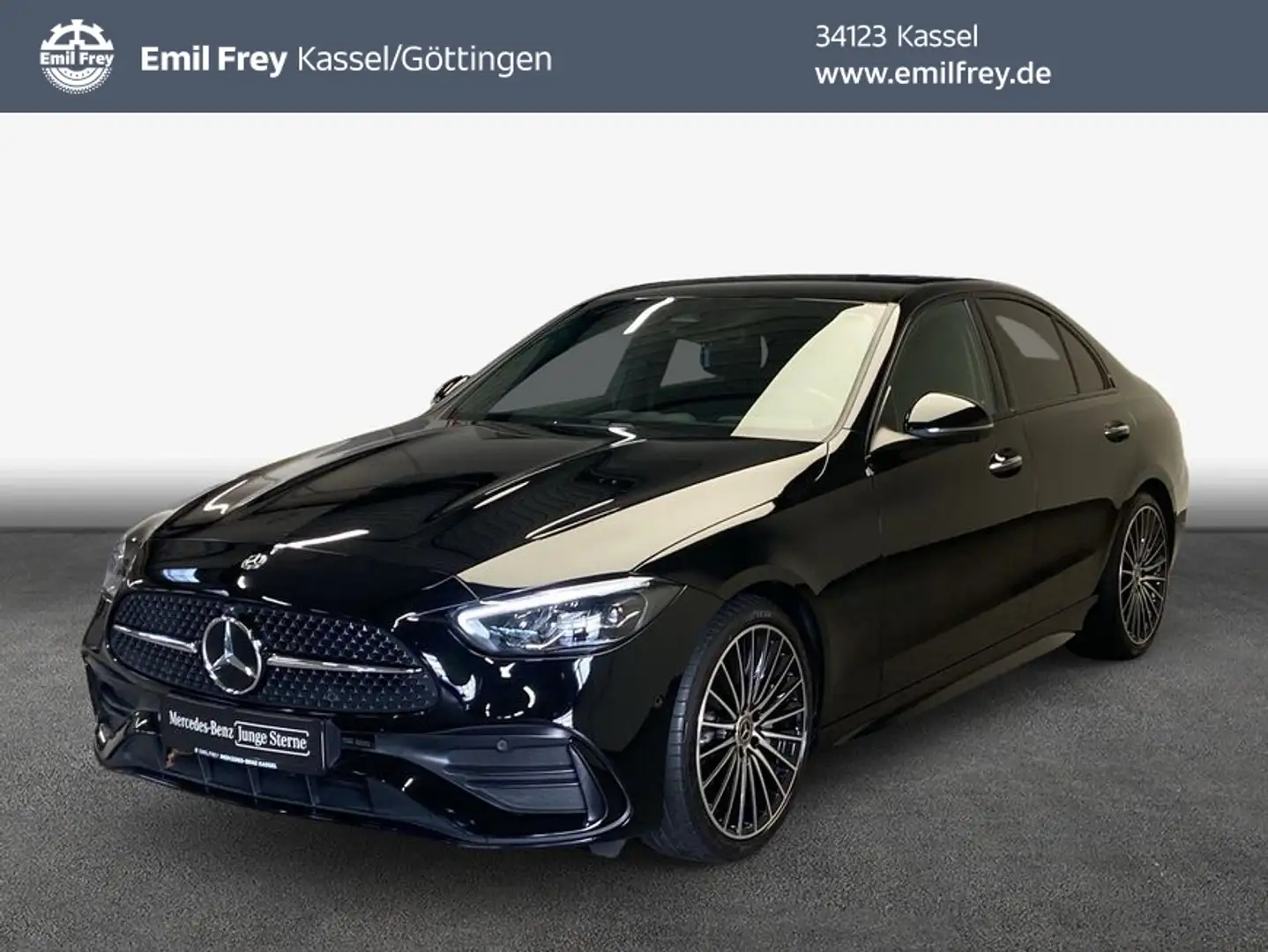 Mercedes-Benz C 200 C-Klasse Schwarz - 1