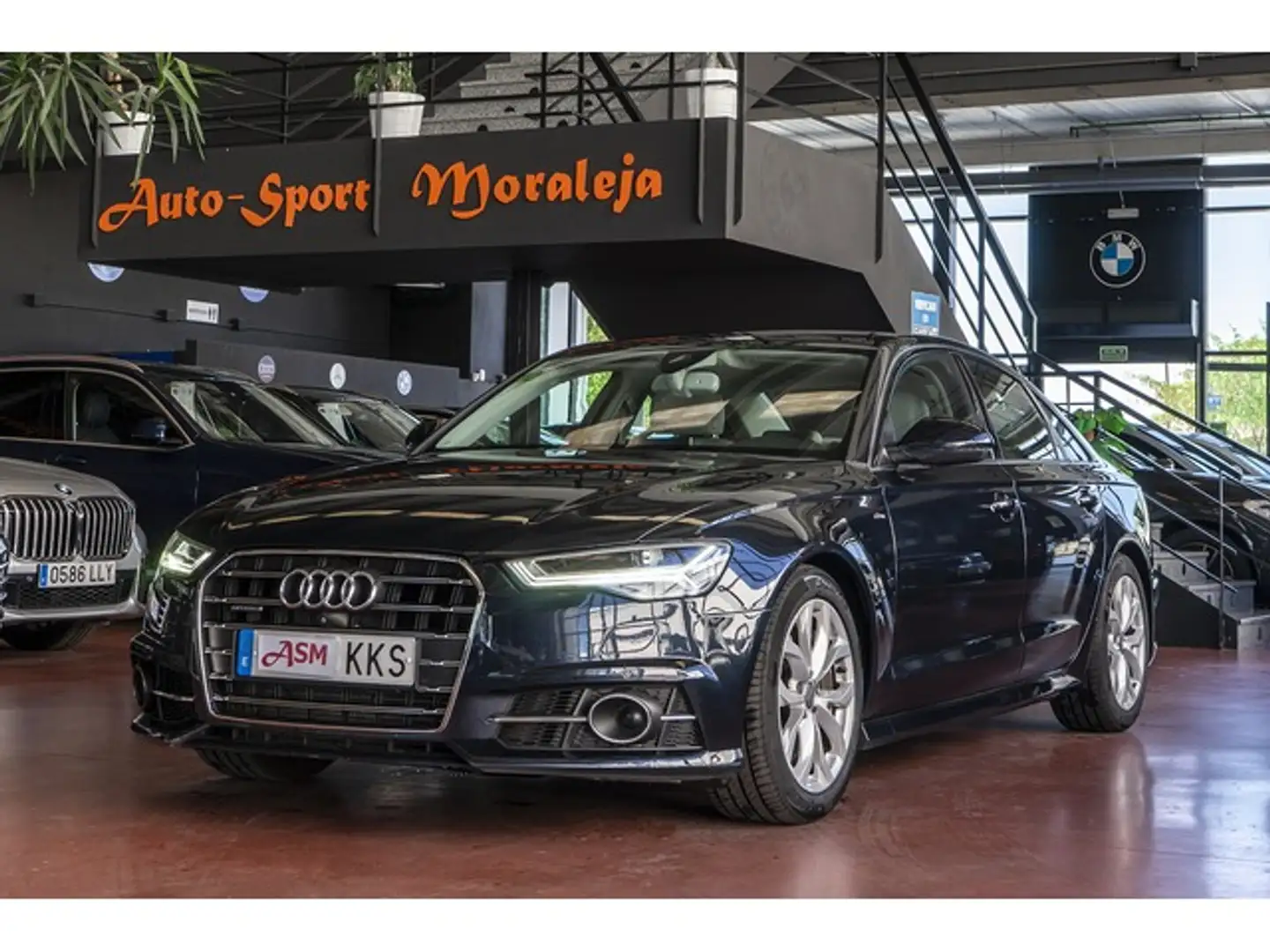Audi A6 3.0BiTDI S line edition Q. Tip. 235kW Bleu - 1