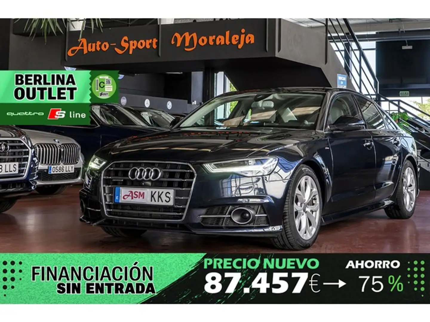 Audi A6 3.0BiTDI S line edition Q. Tip. 235kW Blau - 1