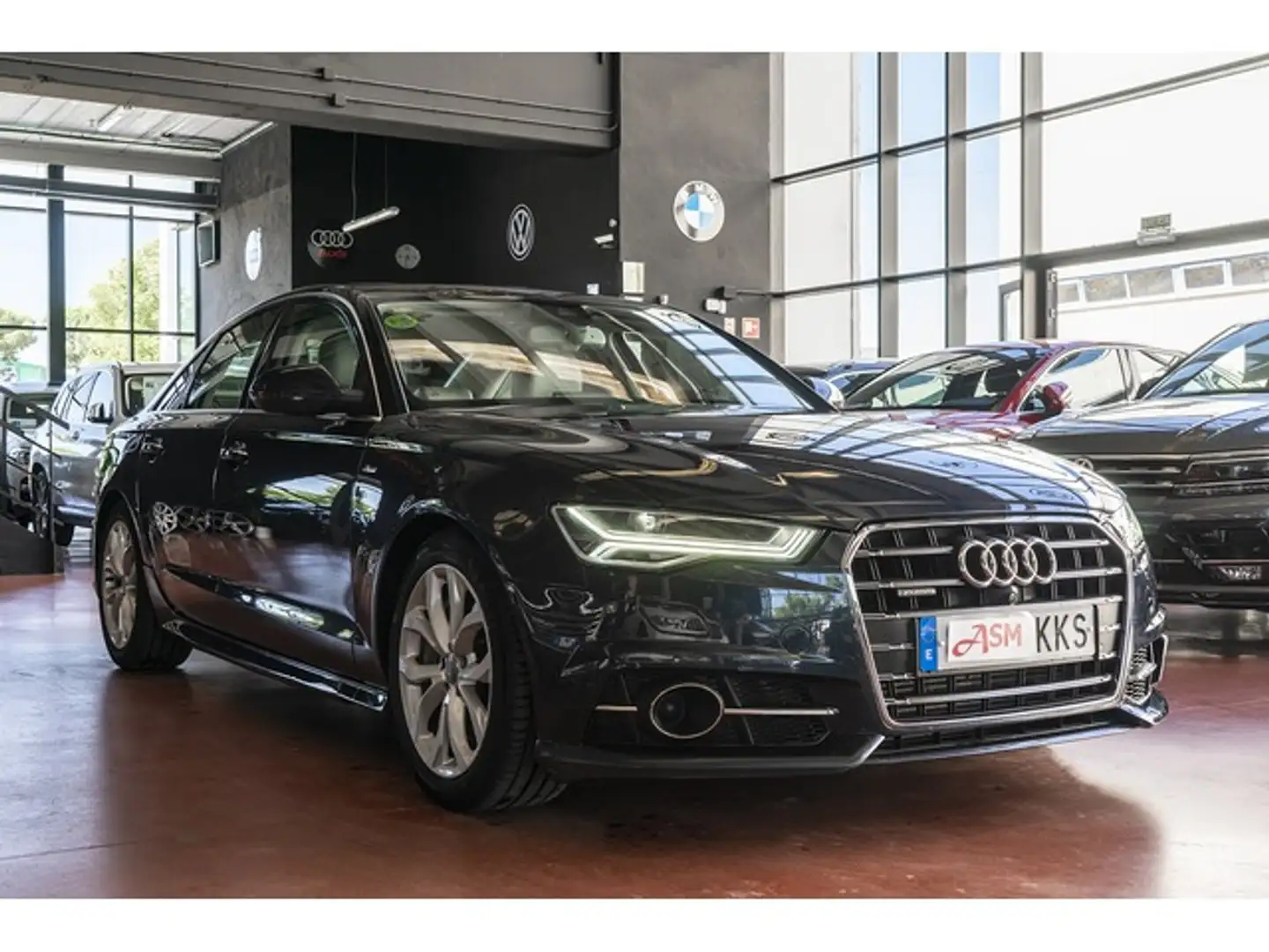 Audi A6 3.0BiTDI S line edition Q. Tip. 235kW Bleu - 2