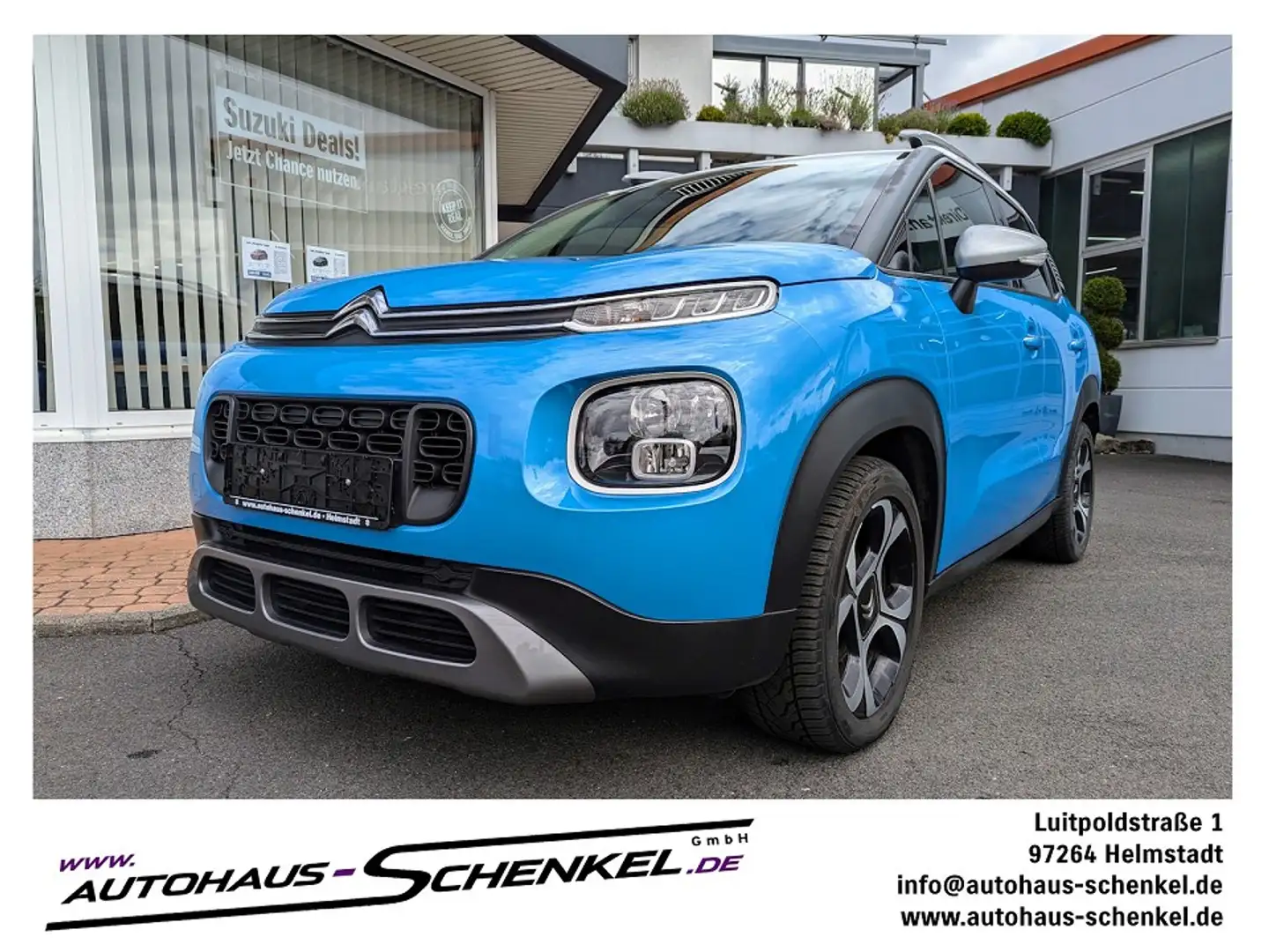 Citroen C3 Aircross 1.2 PureTech Shine Bleu - 1