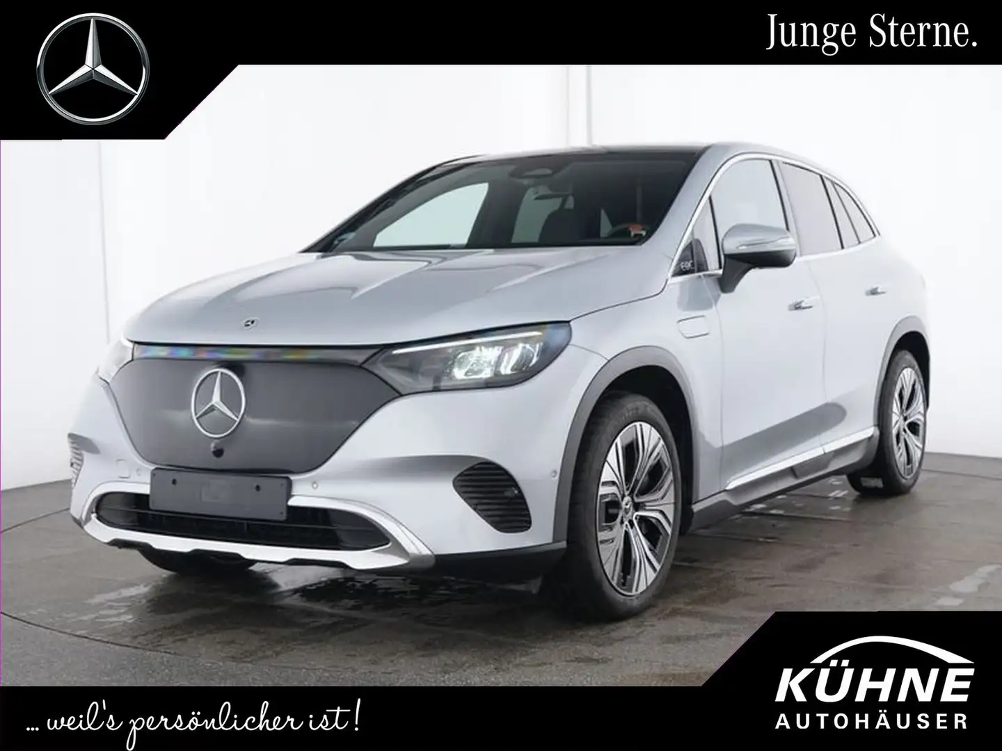 Mercedes-Benz EQE SUV EQE 300 Electric Art Advanced Plus Panorama+AHK Silber - 1