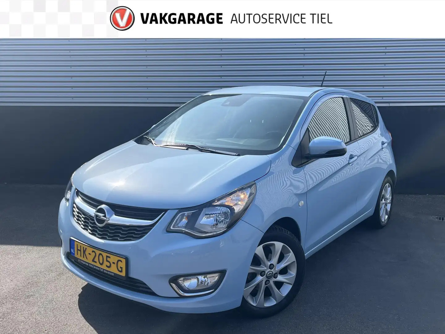 Opel Karl 1.0 ecoFLEX Cosmo Incl: Schuifkanteldak, Airco, Cr Blauw - 1