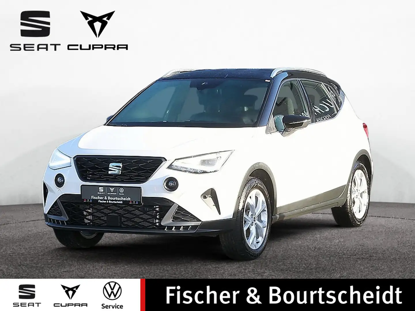 SEAT Arona 1.5 TSI FR DSG NAVI AHK BEATS KAM LED S Weiß - 1