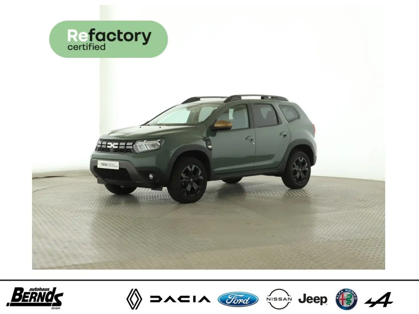 Dacia Duster TCe 130 2WD Extreme Media-Nav DAB+ KLIMAAUTOM. R-K Grün - 2