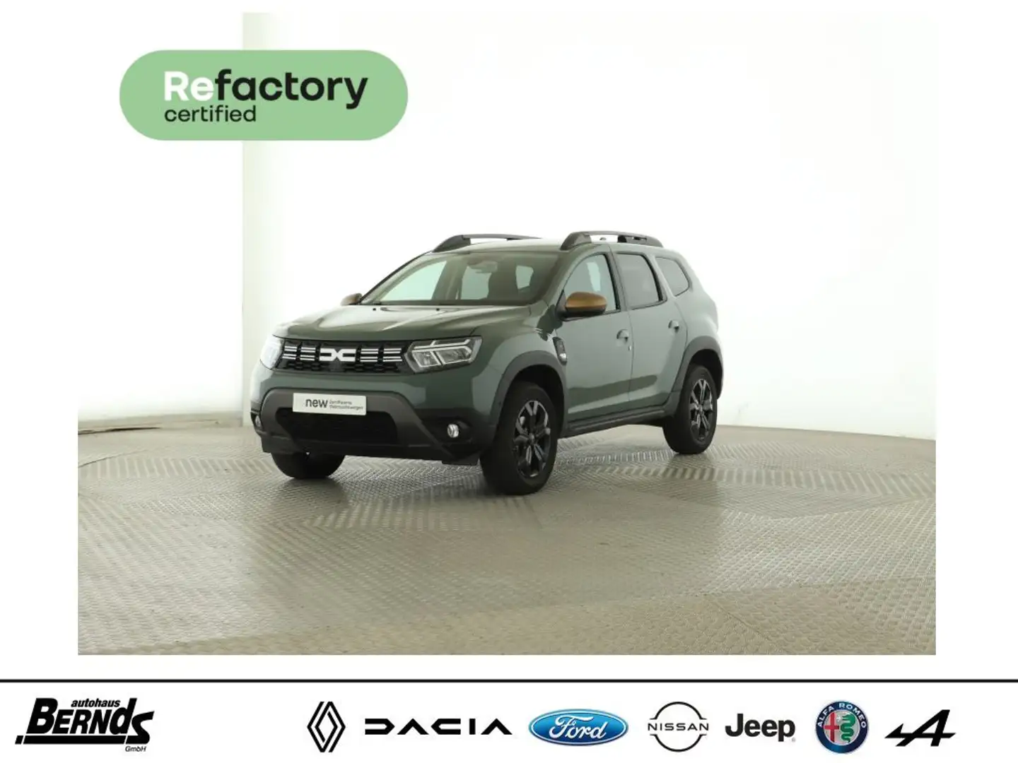 Dacia Duster TCe 130 2WD Extreme Media-Nav DAB+ KLIMAAUTOM. R-K Grün - 1