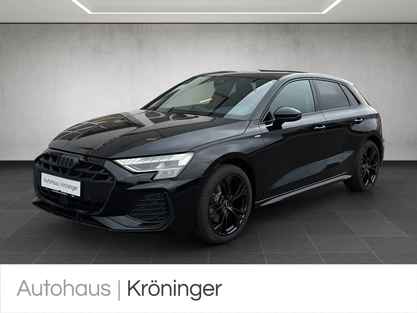 Audi A3 Sportback 35 TFSI Sline DSG Navi Rück Schwarz - 1