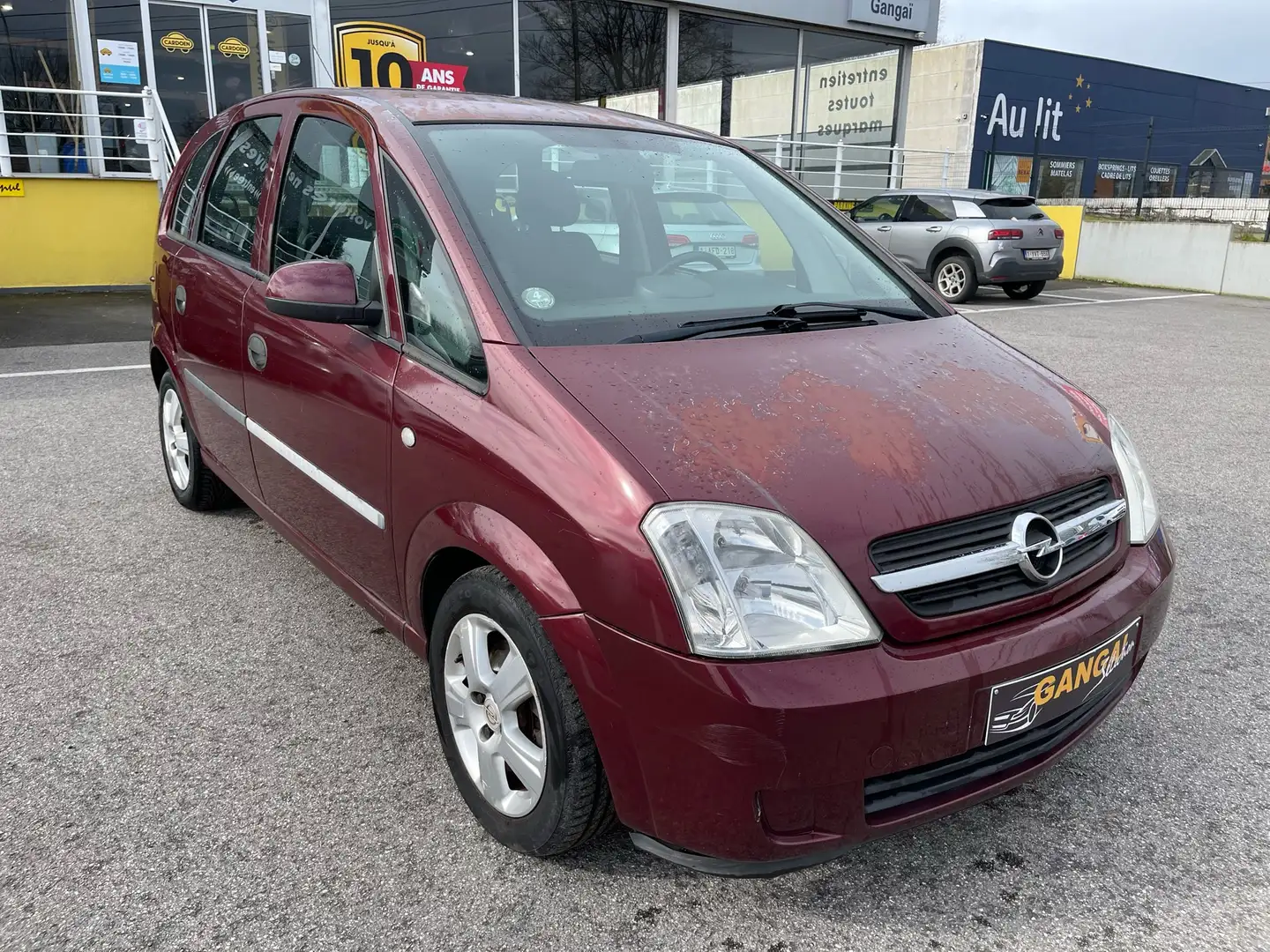 Opel Meriva 1.7 DTH DTi 16v *Marchand export * Rojo - 1