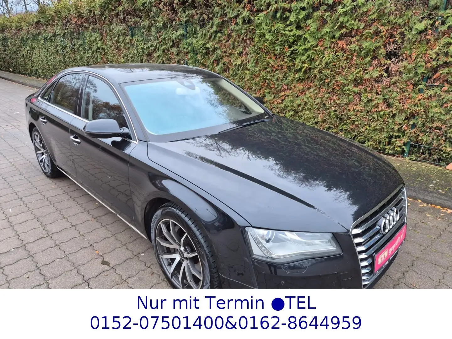 Audi A8 3.0 quattro*MOT/GETRIE TOP*TÜV 8/26-AUDI SERV Nero - 2