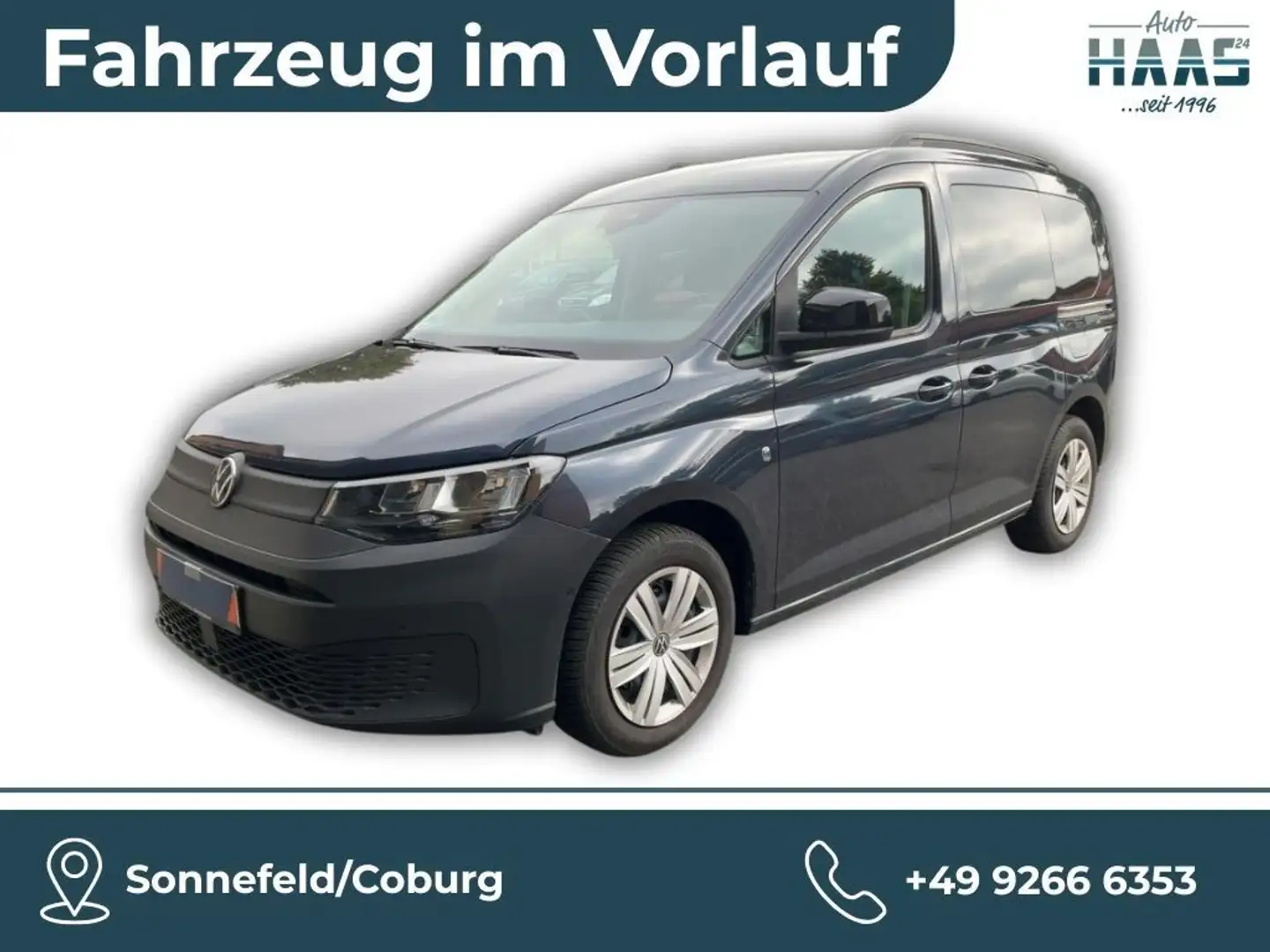 Volkswagen Caddy 2.0 TDI 5 Sitze -Klima*AHK*Sitzh*Tempomat! Azul - 1