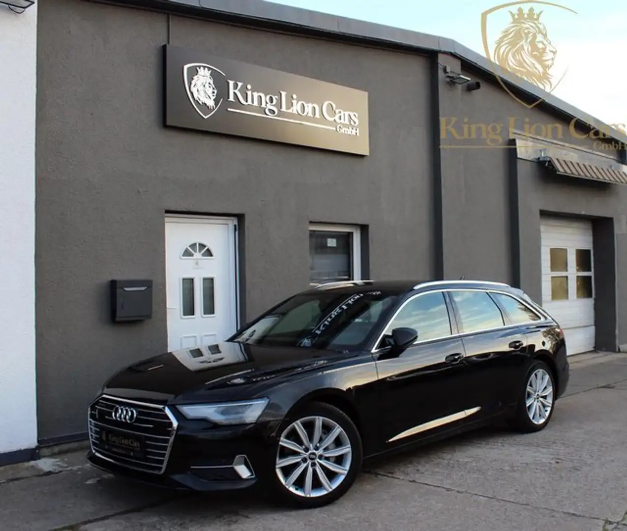 Audi A6 Avant 50 TDI S LINE 19Z+PANORAMA+HEAD-UP+AHK+ Zwart - 1