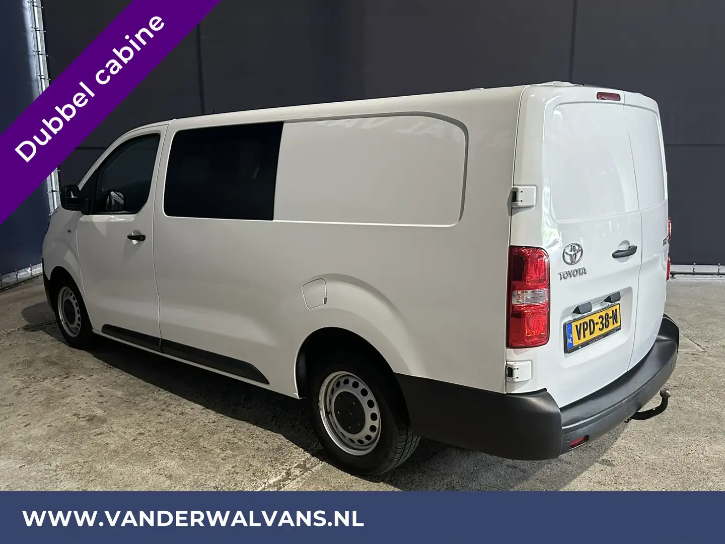 Toyota Proace Worker 2.0 D-4D 145pk L3H1 Dubbele Cabine Euro6 Ai Wit - 2