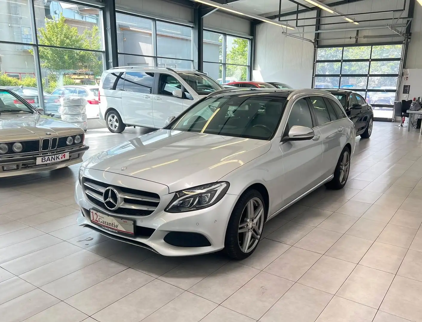 Mercedes-Benz C 180 i T CGI*Pano*Navi*Klimaautomatik* Silber - 1