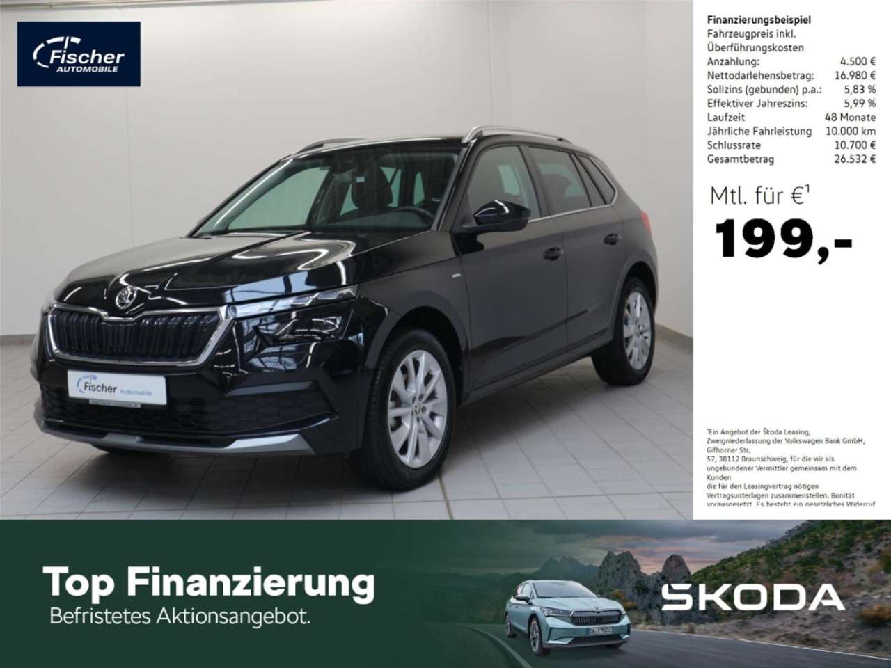 Skoda Kamiq 2022 — 1.0 TSI Tour 6-Gang LED/NAV/DC/RFK/PDC/SH