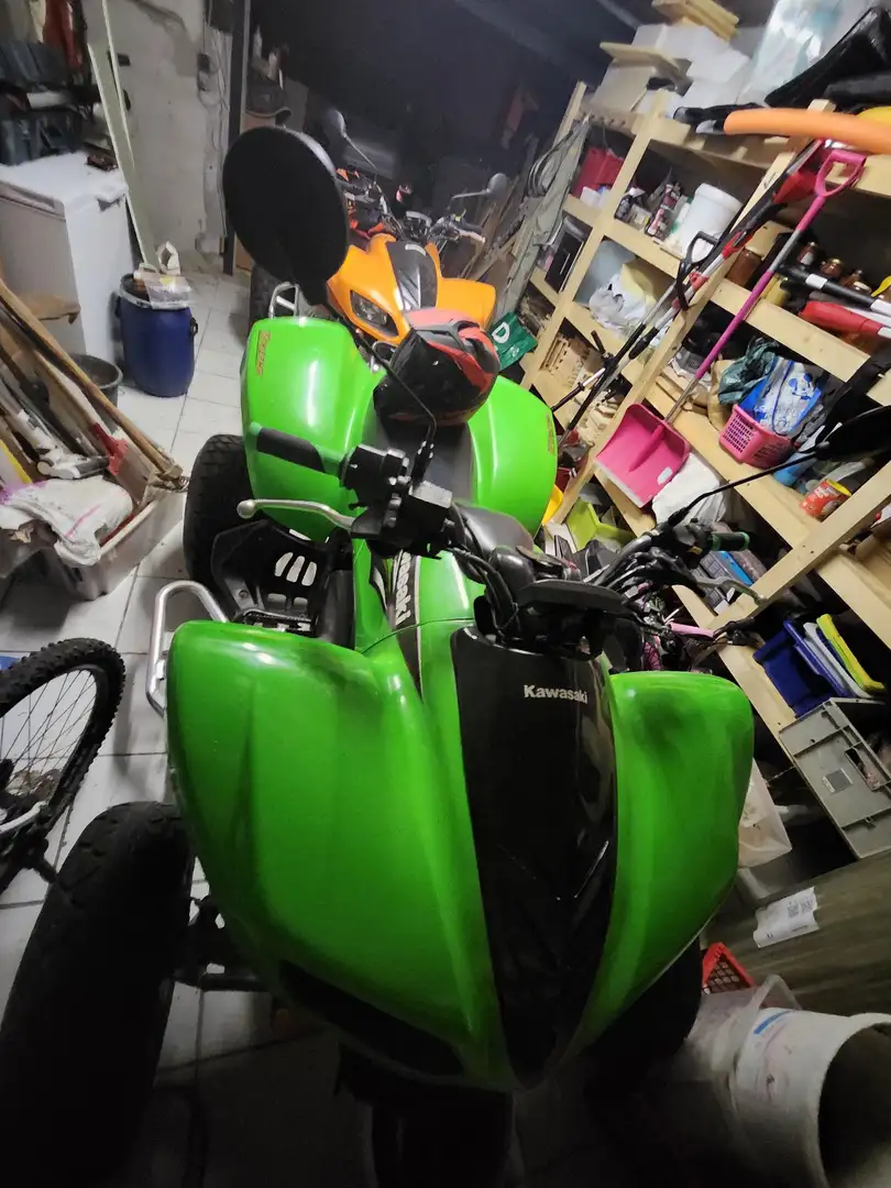 Kawasaki KFX 700 Verde - 2
