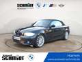 BMW 118 i Cabrio + 2.HAND + TÜV-bis-05.2027 Schwarz - thumbnail 1