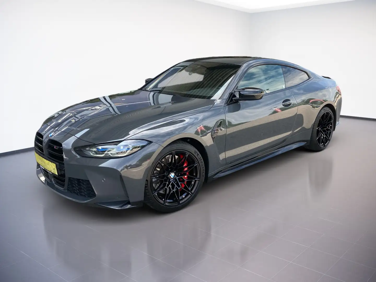 BMW M4 Coupe Competition LASER.SITZLÜF.PANO.360°.H&K. M . Grijs - 2