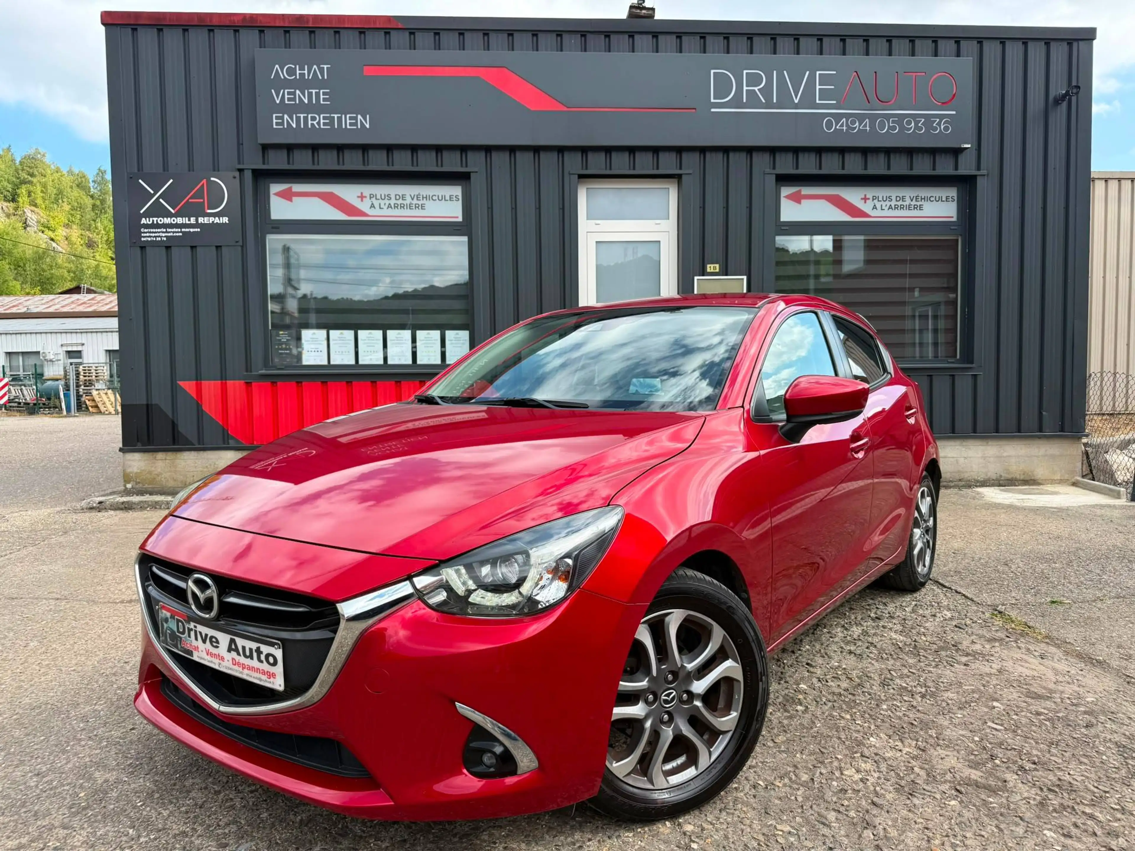 Mazda 2 1.5i / Gps / Camera / Capteurs / Airco  / Led / Garantie