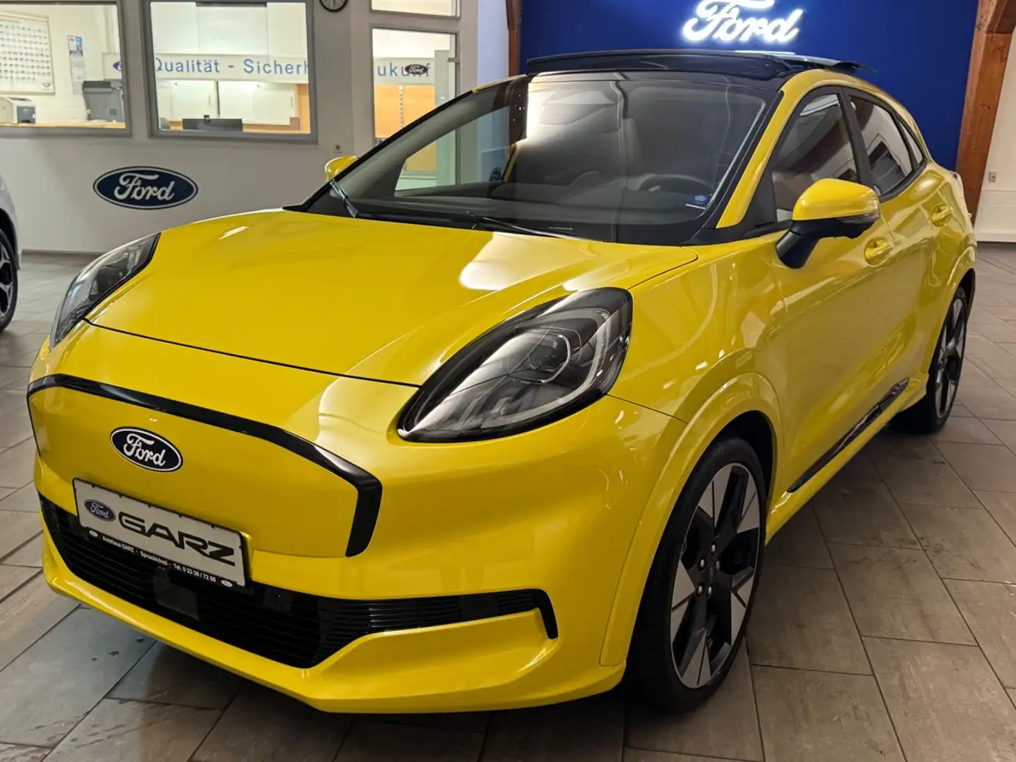 Ford Puma Gen-E Premium *Panorama*AHK*Matrix*B&O* Galben - 1