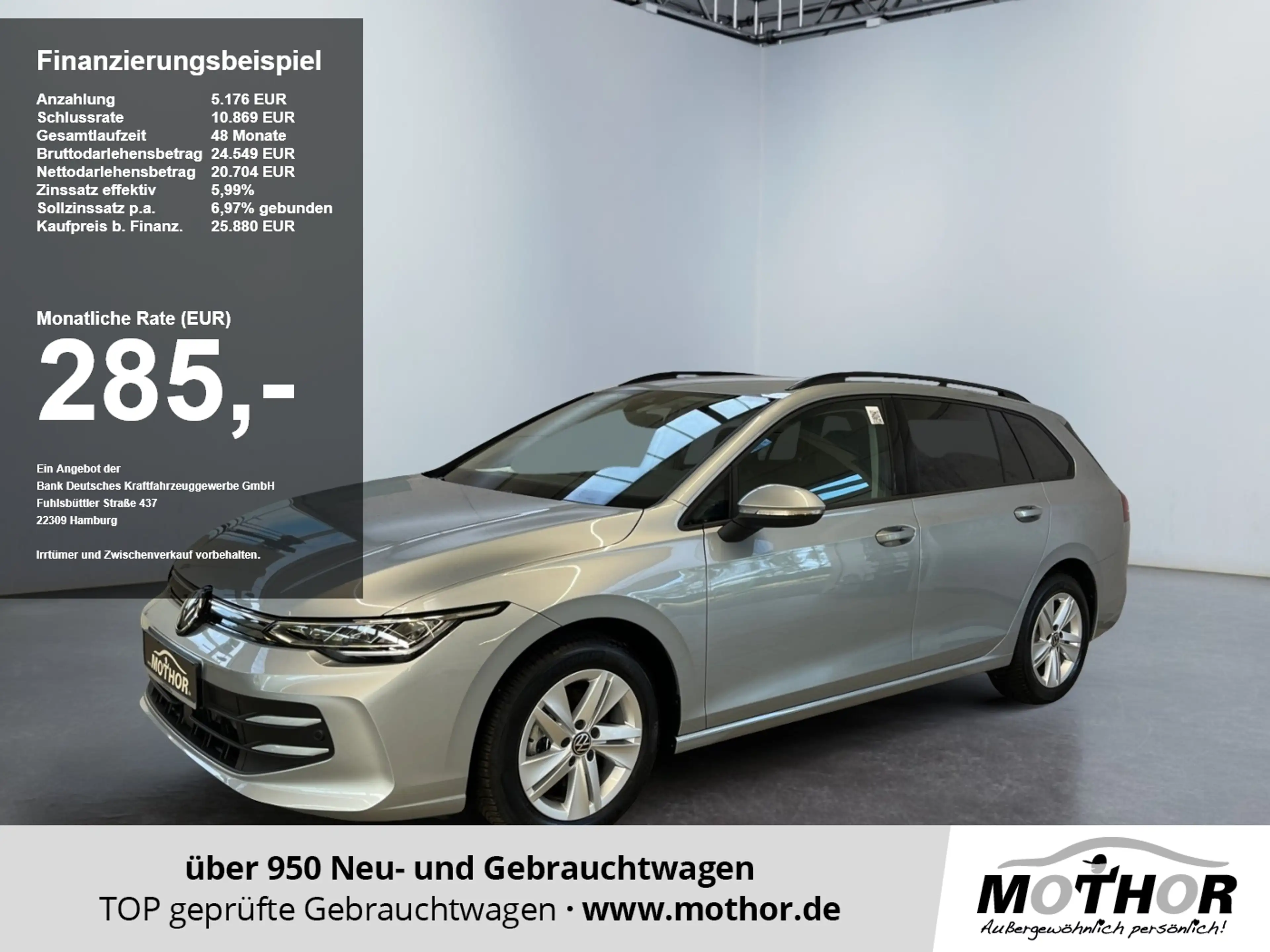 Volkswagen Golf Variant Golf VIII Variant Life 1.5TSI ACC FernlichtAssist