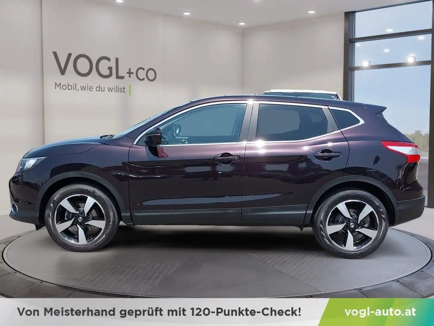 Nissan Qashqai 1.,2 DID-T N- Connecta Paars - 2